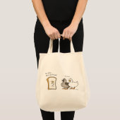 Tote Bag les canards ne mangent pas de pain (Devant (produit))