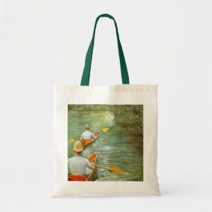 Tote Bag Les Canoës, Perissoires par Gustave Caillebotte