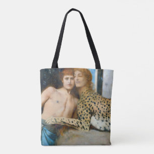Tote Bag Les Caresses, Fernand Khnopff