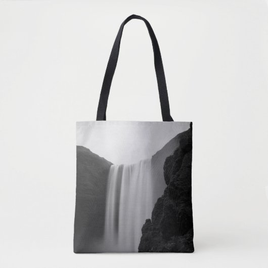 Tote Bag Les cascades | Skogafoss Cascade, Islande (Devant)