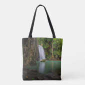 Tote Bag Les cascades | Spring Rainforest Waterfall Thaïlan (Dos)