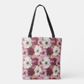Tote Bag Les charmants Camellias Abstraits (Dos)