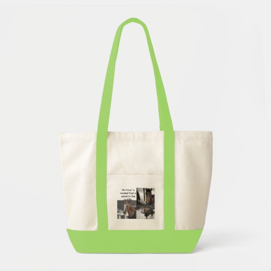 Tote Bag les chevaux de la bavure (Devant)