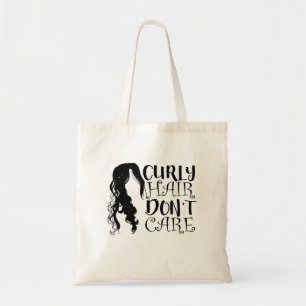 Tote Bag Les cheveux bouclés s'en fichent