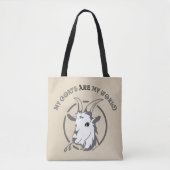 Tote Bag LES CHÈVRES SONT MON MONDE | par TotallyGoatally™ (Devant)
