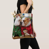 Tote Bag Les chiens errants de Noël (De près)