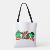 Tote Bag les chihuahuas sont mignons (Dos)