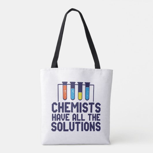 Tote Bag Les Chimistes Ont Toute La Solution Des Pons Scien (Dos)
