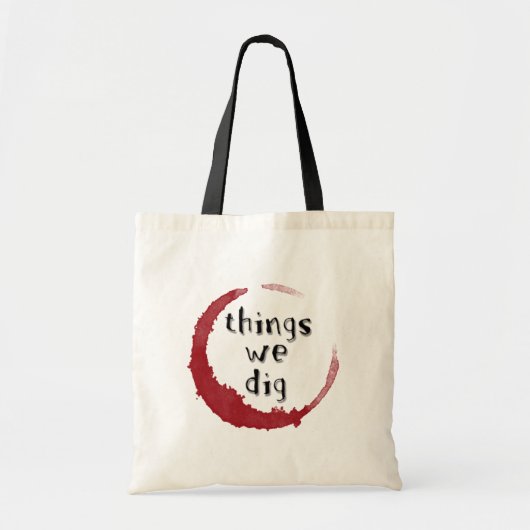 Tote Bag Les Choses Que Nous Tâchons (Devant)