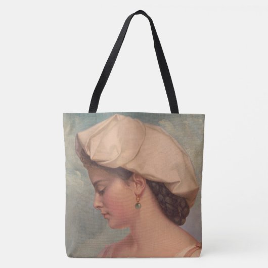 Tote Bag Les Chromos américains de Prang (Devant)