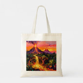 Tote Bag Les Chutes de Lava (Dos)