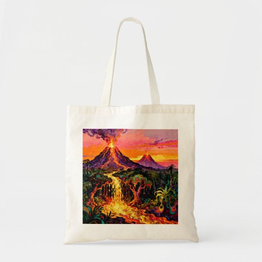 Tote Bag Les Chutes de Lava (Devant)