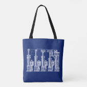 Tote Bag Les cinq classes d'architecture, 1725 (Dos)