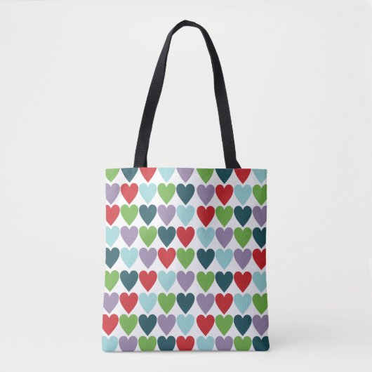 Tote Bag Les coeurs sont donnés (Devant)