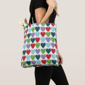 Tote Bag Les coeurs sont donnés (De près)