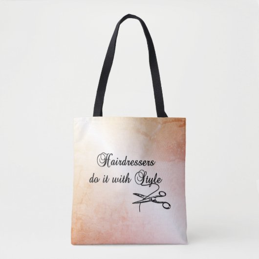 Tote Bag Les Coiffeurs Le Font Avec Style (Devant)