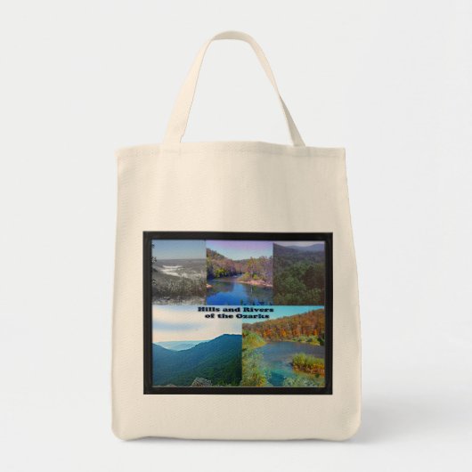 Tote Bag Les collines et les rivières des Ozarks (Devant)