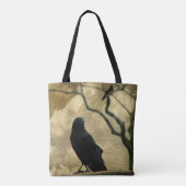 Tote Bag Les Corbeaux Sont Avec Moi (Dos)