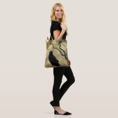 Tote Bag Les Corbeaux Sont Avec Moi (Sur le modèle)