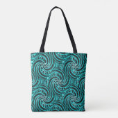 Tote Bag Les créatures de la mer qui tourbillonnent..... (Dos)
