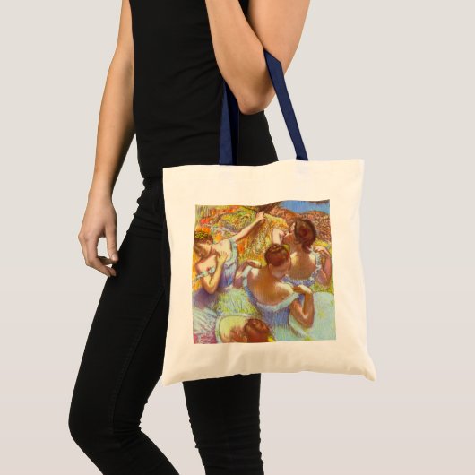 Tote Bag Les Danseurs Bleus par Edgar Degas (Devant (produit))