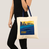 Tote Bag Les dauphins du parc national des îles Channel (Devant (produit))