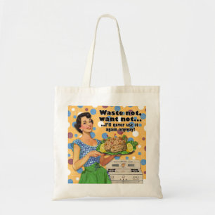 Tote Bag Les déchets pas, veulent pas