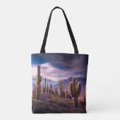 Tote Bag Les déserts | Cactus Paysage Argentine (Dos)