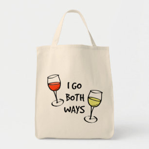 Tote Bag Les deux verres de vin de manières