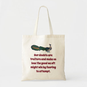 Tote Bag Les Doutes Oue Sont Des Traiteurs - Citation De Co