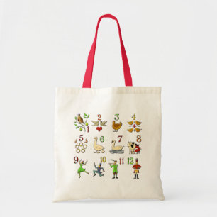 Tote Bag Les douze jours de Noël
