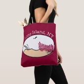 Tote Bag Les dunes de Long Island Beach (De près)