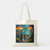 Tote Bag Les elfes champignons (Dos)