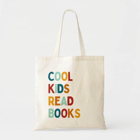 Tote Bag Les enfants cool lisent des livres (Devant)