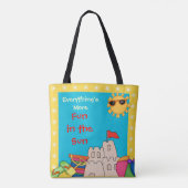 Tote Bag Les Enfants dans le Sun (Dos)