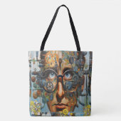 Tote Bag Les engrenages sont huilés et prêts (Devant)