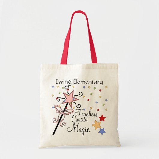 Tote Bag Les enseignants créent de la magie par SRF (Devant)