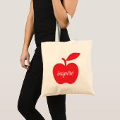 Tote Bag Les enseignants de Red Apple inspirent (Devant (produit))