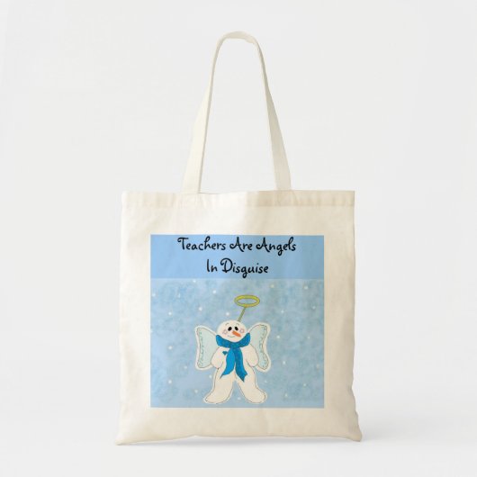 Tote Bag Les enseignants sont des anges (Devant)