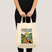 Tote Bag Les équestres aiment (Devant (produit))