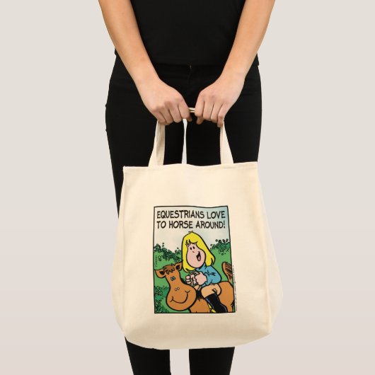 Tote Bag Les équestres aiment (Devant (produit))