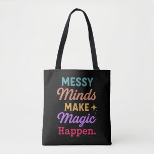 Tote Bag Les esprits désordonnés font arriver la magie