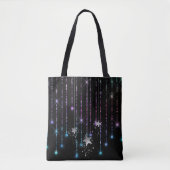 Tote Bag Les étoiles dans la nuit (Devant)
