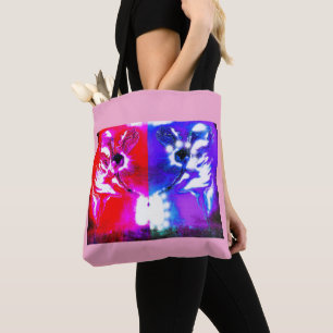 Tote Bag Les fées de Noël apportent des voeux
