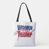 Tote Bag Les femmes aiment Trump (Dos)