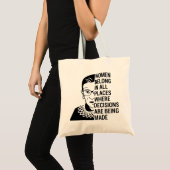 Tote Bag les femmes appartiennent à tous les endroits où le (Devant (produit))