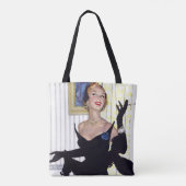 Tote Bag Les femmes intelligentes sont dangereuses trop 2 (Dos)