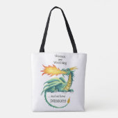 Tote Bag Les femmes ont des dragons - épaule fourre-tout (Dos)