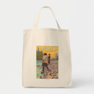 Tote Bag Les femmes pilotent l'affiche de voyage de