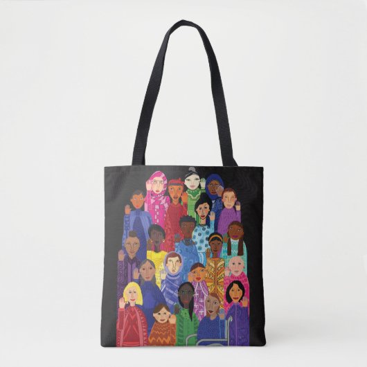 Tote Bag Les femmes unissent Fourre-tout (Devant)